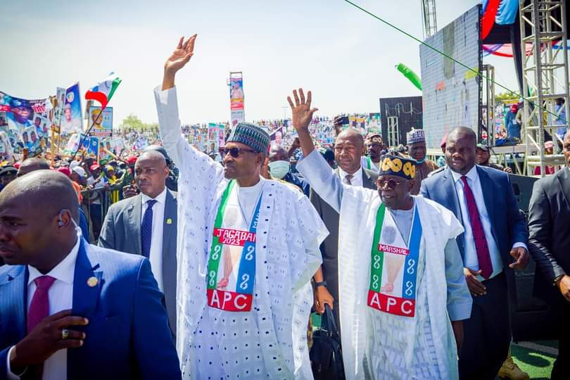 Muhammadu Buhari , Bola Tinubu,APC, Bauchi, Campaign Rally,
