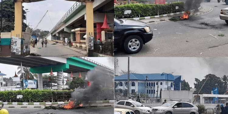 Fuel protest, new naira notes, Ibadan, Protest, Seyi Makinde,