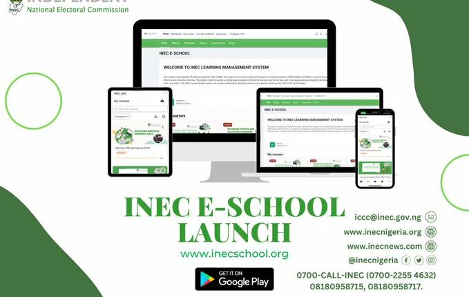 INEC ,unveil, app, train, electoral officials