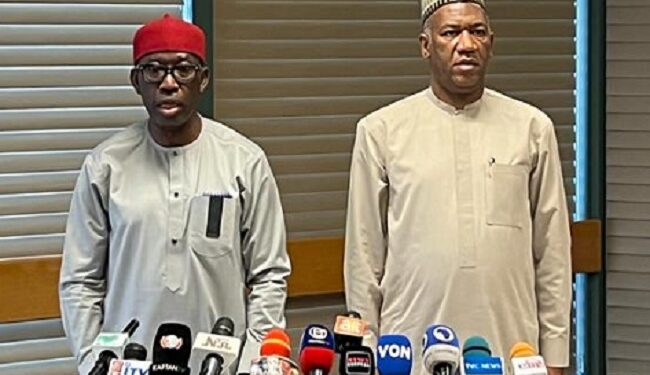 Ifeanyi Okowa, Datti Baba Ahmed collated results, illegal, PDP,LP