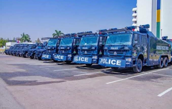 Police, Commission, Muhammadu Buhari, arms, ammunition, riot control agents, tear gas, tasers, stun guns, pepper sprays, bulletproof vests, helmets
