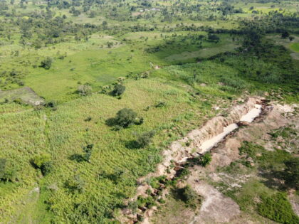 Abandoned silver mining pits in Keffi area of Nasarawa State
