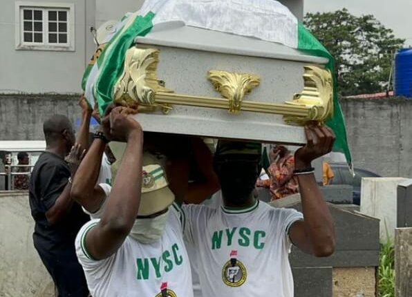 Corps member, Lagos, train, accident, bury, Oreoluwa Aina