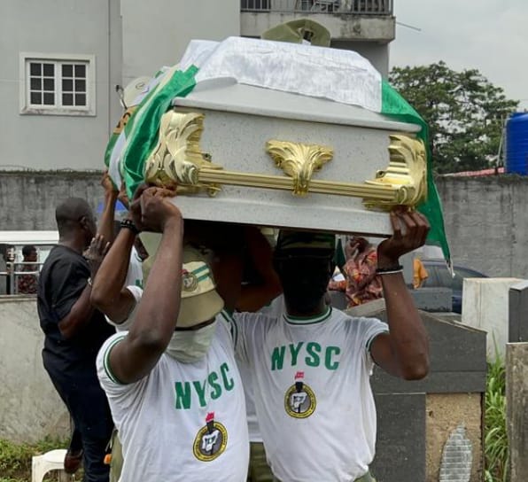 Corps member, Lagos, train, accident, bury, Oreoluwa Aina