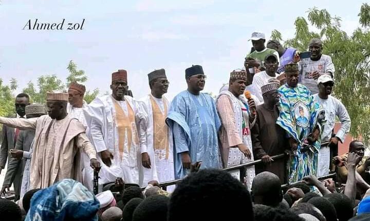 Yakubu Dogara, Sadiq Abubakar, Bauchi, Governorship election, Campaign