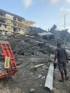 building, collapse, Banana Island, Lagos, NEMA,