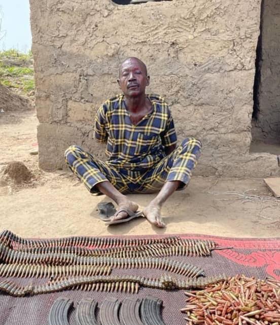 ammunition supplier ,Birnin Gwari LGA, Kaduna State Arrest,