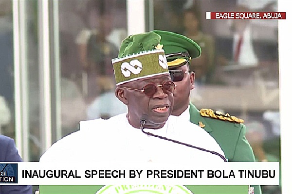Bola Ahmed Tinubu, Inaugural Speech, Nigeria