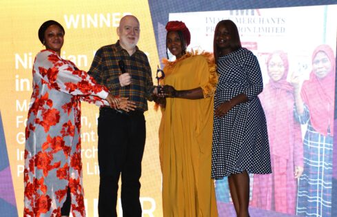 PRNigeria Ladies with Receiving SABRE Africa PR Awards 2023