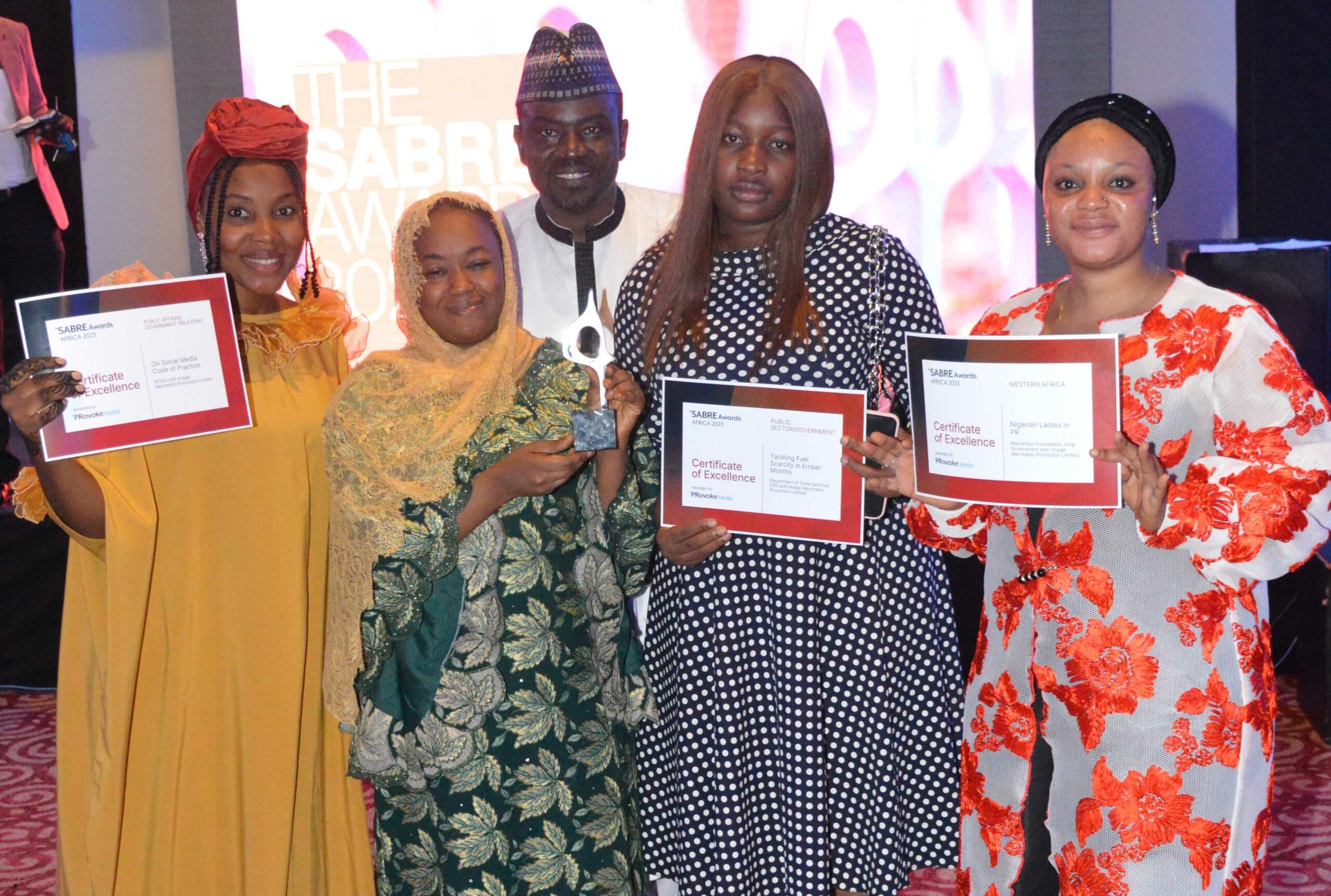 PRNigeria, ladies, , SABRE, African PR Award, Zambia