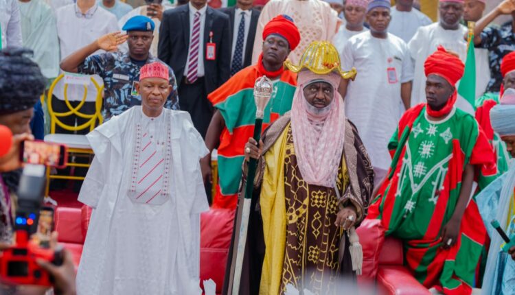 Emir of Kano, Aminu Ado Bayero ,Abba Kabir Yusuf, Sallah Homage,