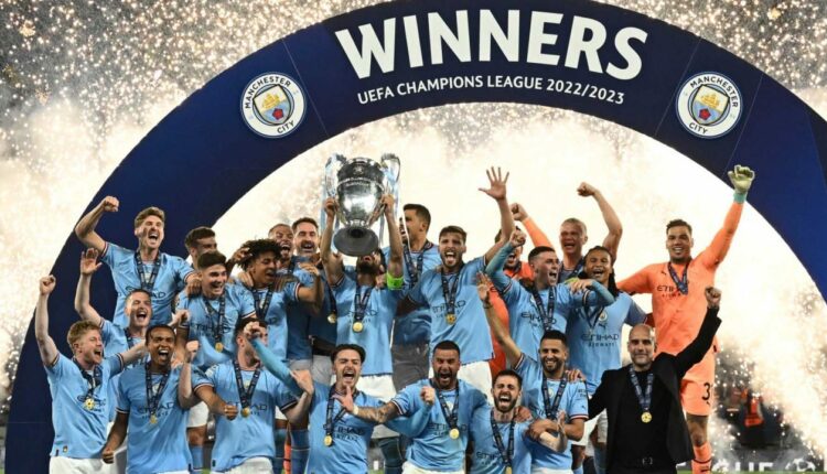 Manchester City, Champions League trophy, Inter Milan ,
