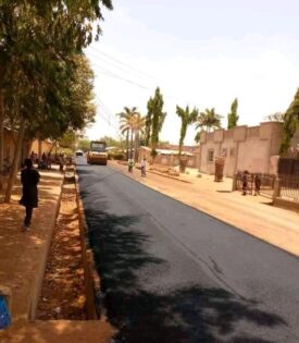 Ongoing Rehabilitation of Hausawa Road by the Yobe Governemnt