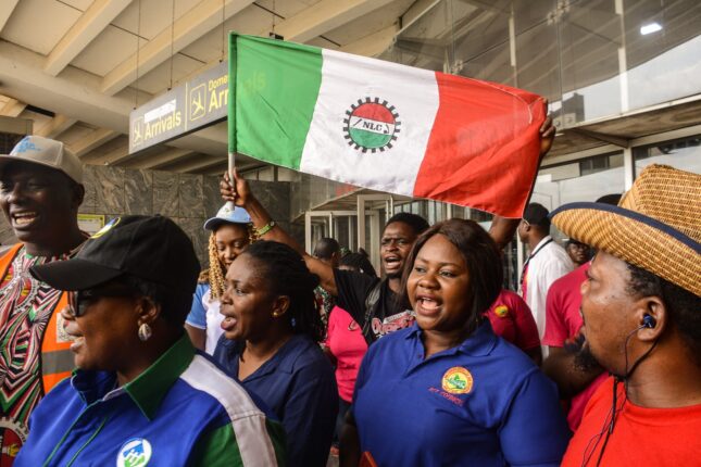 Abuja airport blockade