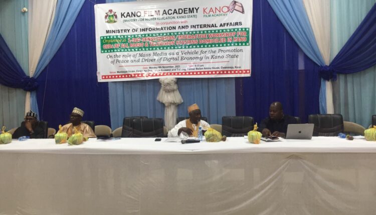 Kano Film Academy, Media professionals, Prof. Mainasara Yakubu Kurfi, Mass Communication, Bayero University, Kano