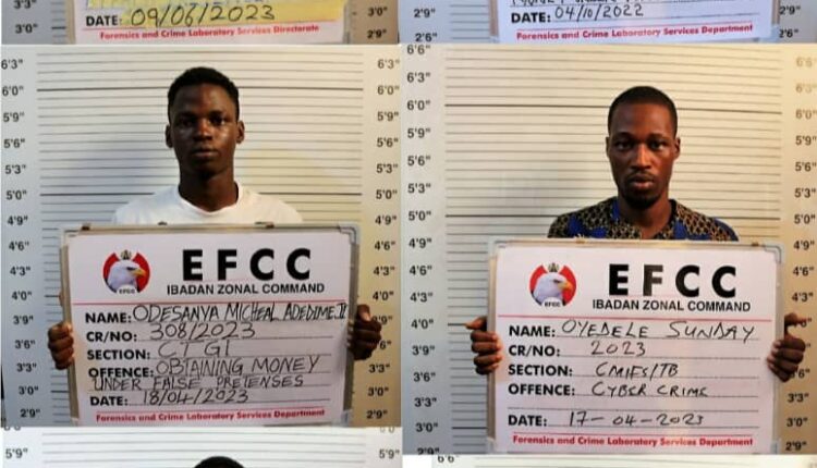 EFCC, Court, jail, internet fraudsters , Oyo, Ogun,