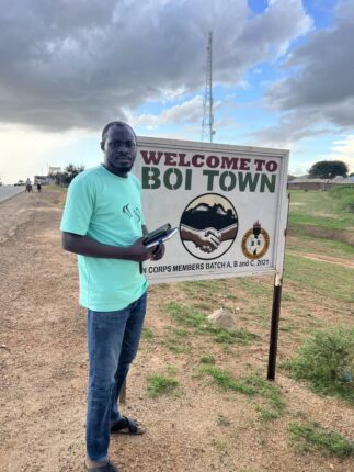 Reporters Visit to Boi Community
