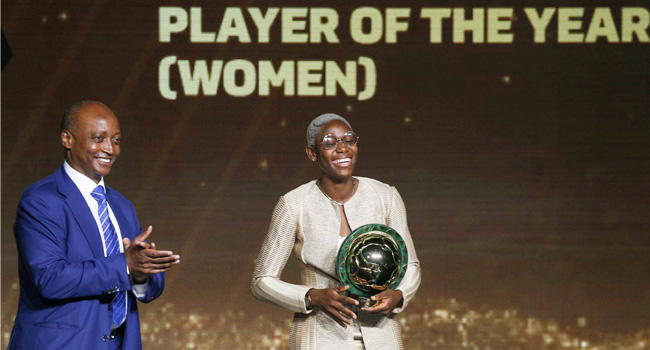 CAF, Awards, Asisat Oshoala, African Women’s player ,