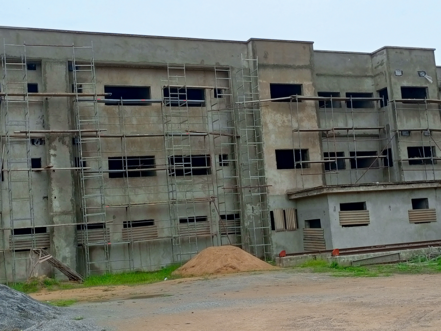 Demolition, Dangote Foundation, Murtala Muhammed Specialist Hospital, old structure