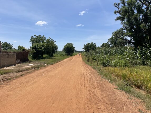 Clear View of the Bardo Community Road Project Abandoned By IFAD
