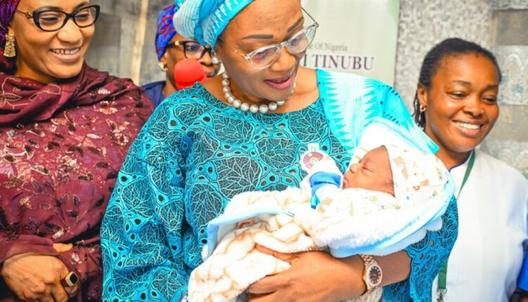 First lady, first baby , Abuja, Remi Tinubu