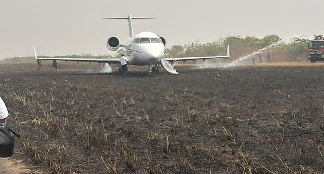 Private jet, passengers, crash lands, Ibadan,