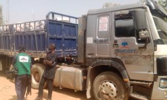 Dangote trucks, transportation, ,Cameroon, Adamawa,