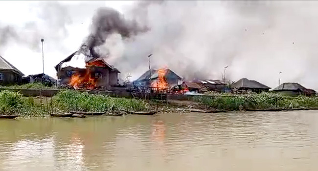 Delta State,Okuama community , Soldiers, Fire