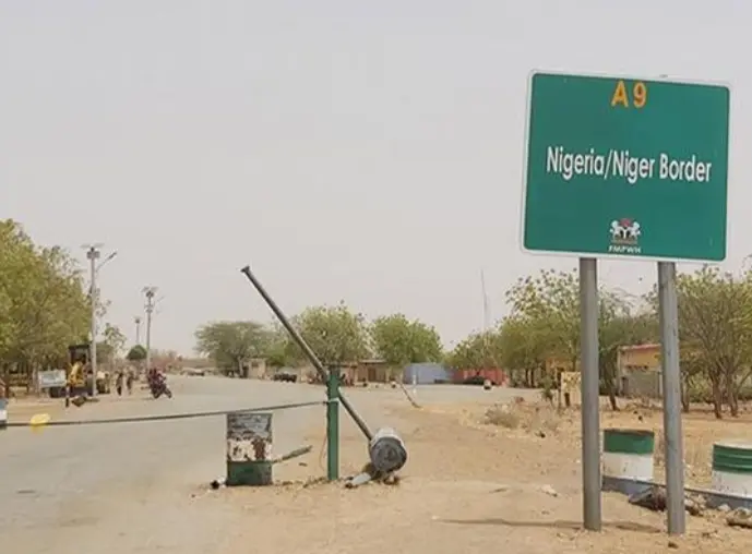 Niger Republic , border, Nigeria,