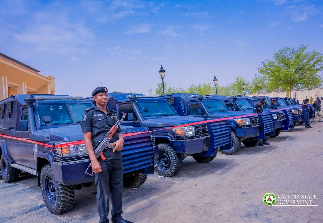 Dikko Radda ,inaugurate, armoured vehicles, bandits, Katsina State