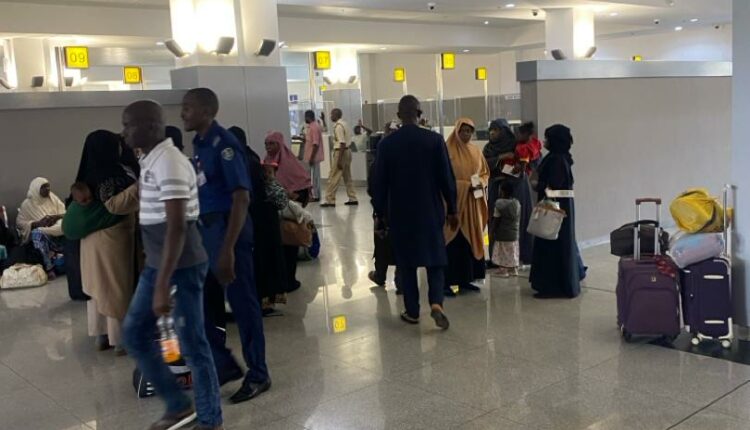 , international passengers, severe heat, Kano Airport, non-functional cooling system , newly built terminal